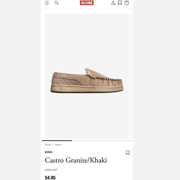GLOBE Castro Slip-on Shoes